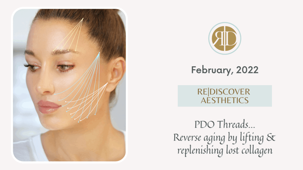 PDO Threads  Reverse aging by lifting & replenishing lost collagen