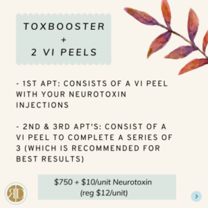 fall into our new pricing packages toxbooster la rediscover aesthetic