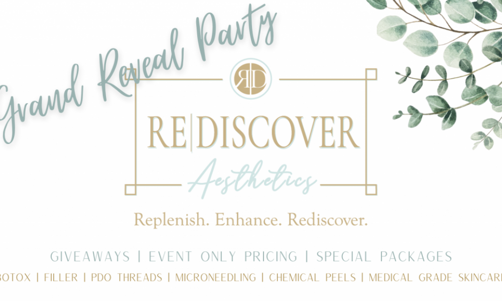 Grand Reveal Party | Rediscover Aesthetic