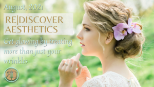 get glowing by treating more then just your wrinkles newsletter banners la rediscover aesthetic